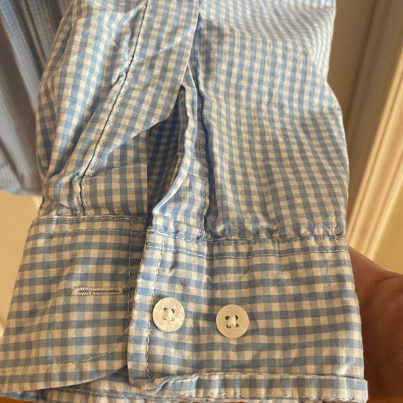 3XLT 3XT- COLUMBIA -Blue Check  Long Sleeve - SUPER BONEHEAD Omni-Shade - NWOT - Picture 3 of 9